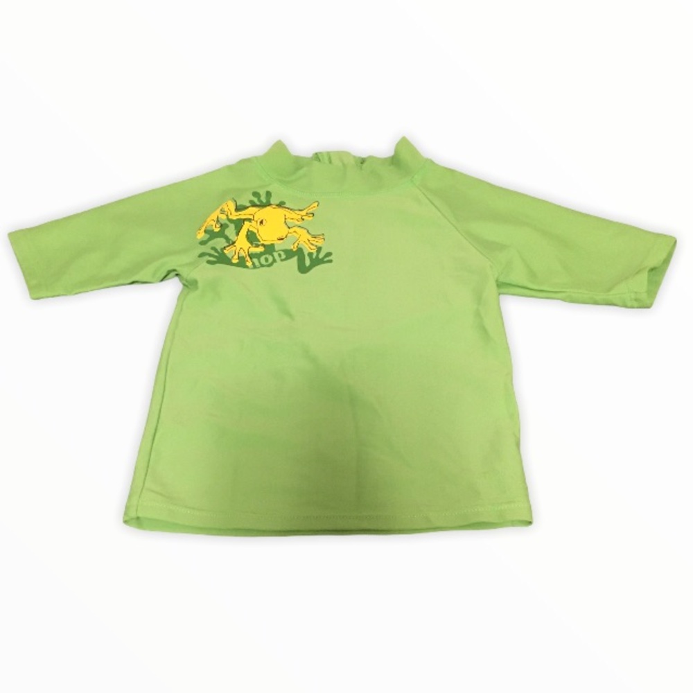 Boys green Rash guard 18M